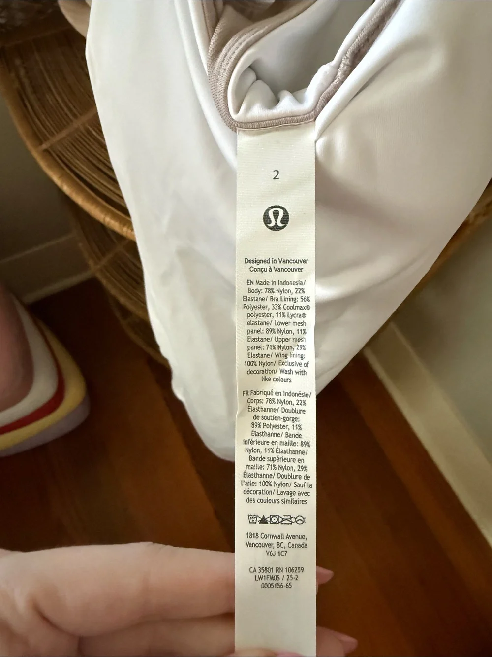 BNWT lululemon White Lightweight Tennis Dress